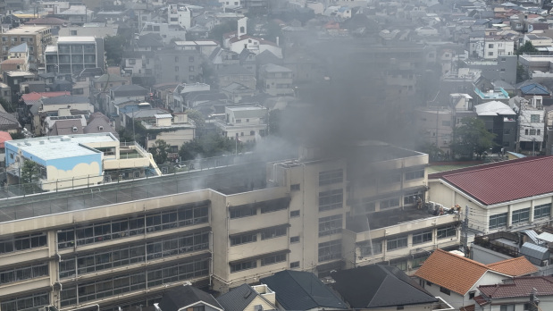 Tokyo primary school evacuated after fire breaks out, media report